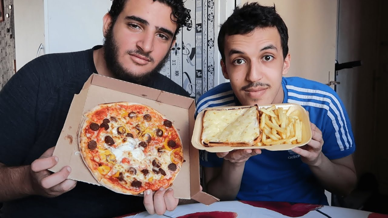 CROQUE MONSIEUR VS PIZZA (QUI FINIRA SA BOUFFE EN PREMIER)