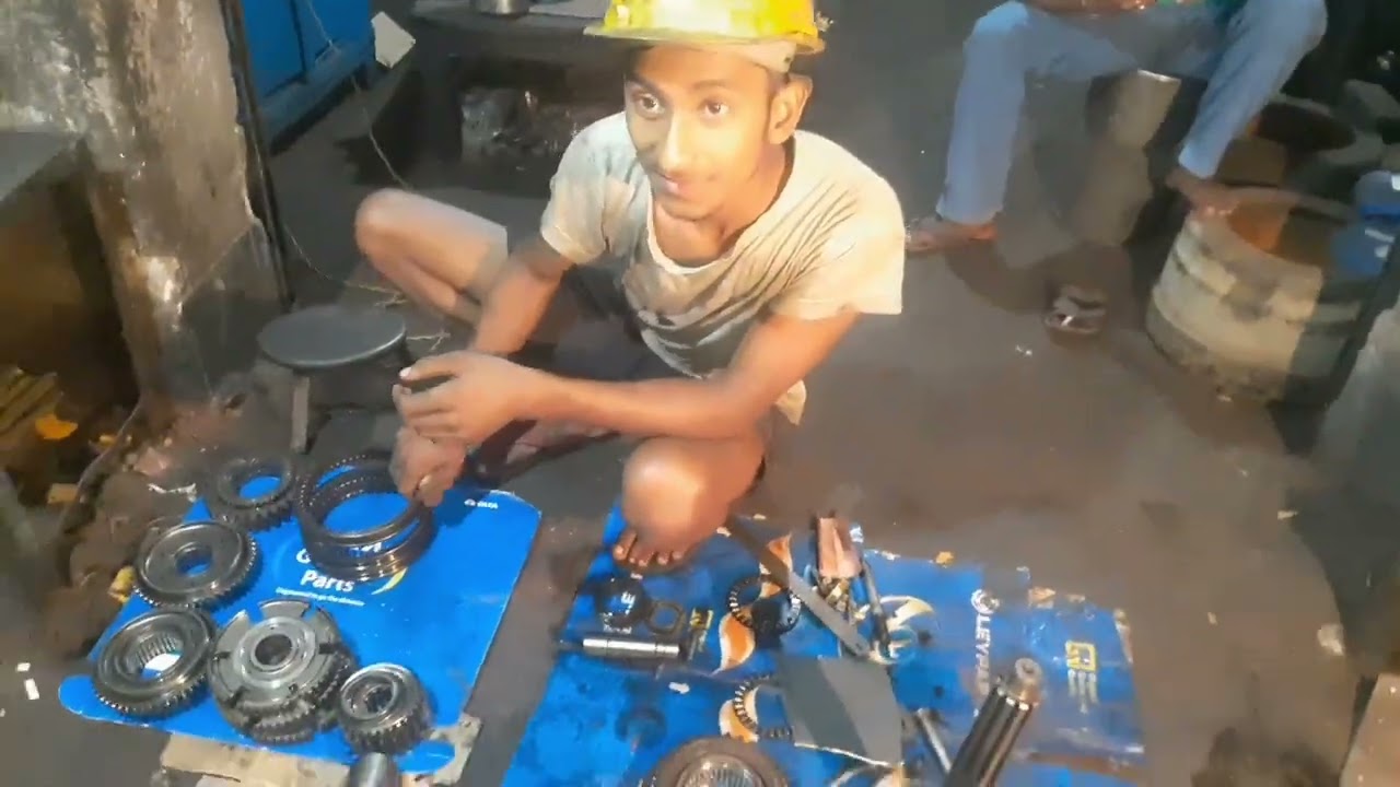 Diesel Mechanic😍😍ashok leyland clutch setting 👌 fitting and the tata3118 GB 75 GRABOX👍👍