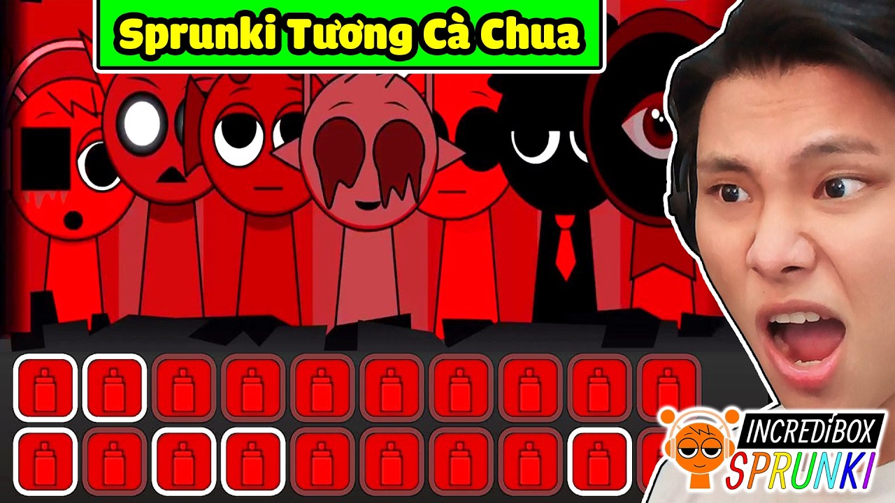 SPRUNKI TƯƠNG CÀ CHUA ÂM NHẠC KINH DỊ NHẤT 2024🍅JAYGRAY MỞ KHÓA PHIÊN BẢN INCREDIBOX SPRUNKI KETCHUP