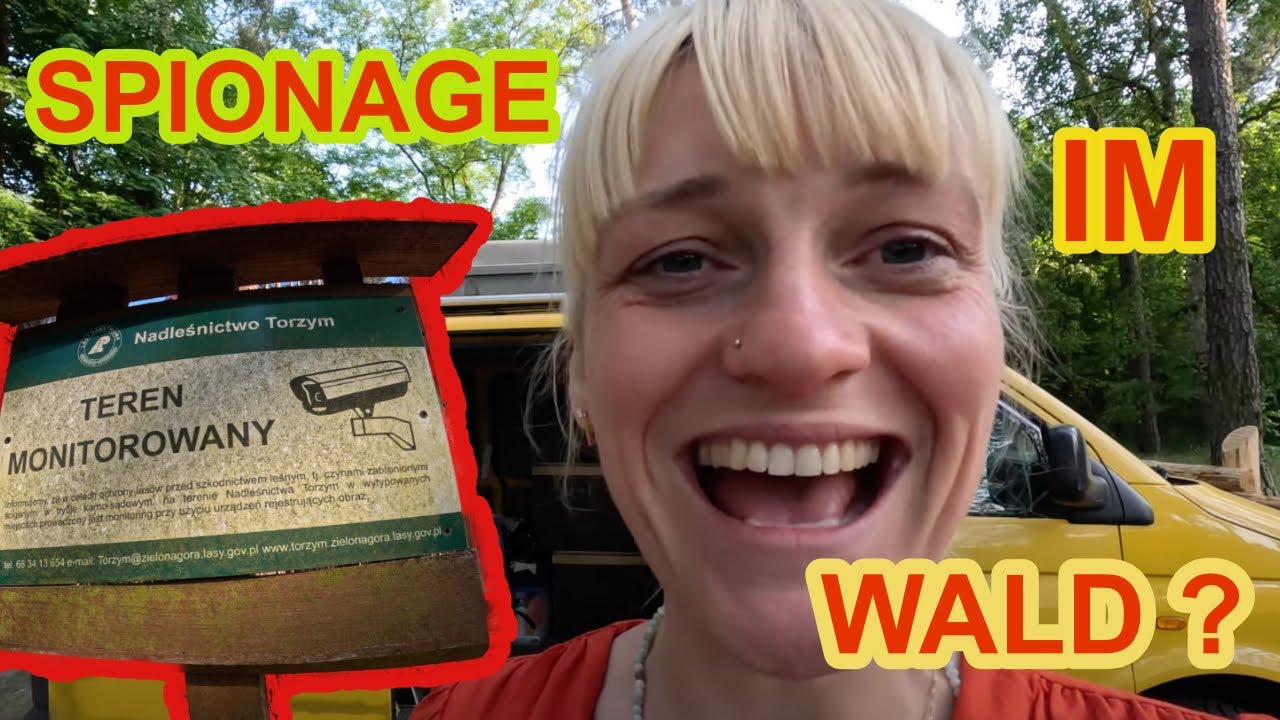 🎥 AUSSPIONIERT? KAMERAS im WALD? Vanlife T5 Rundtrip durch Polen.