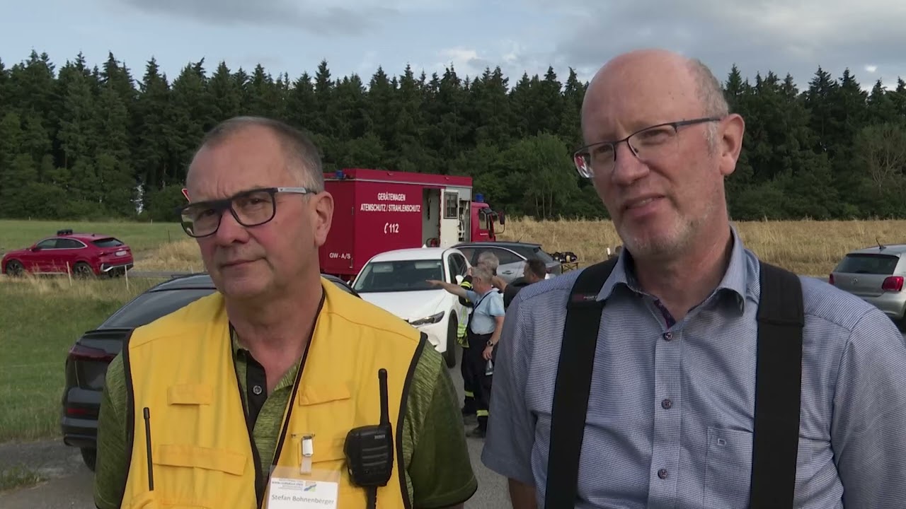 Größerer Flächen- & Waldbrand bei Perscheid │04.07.2023