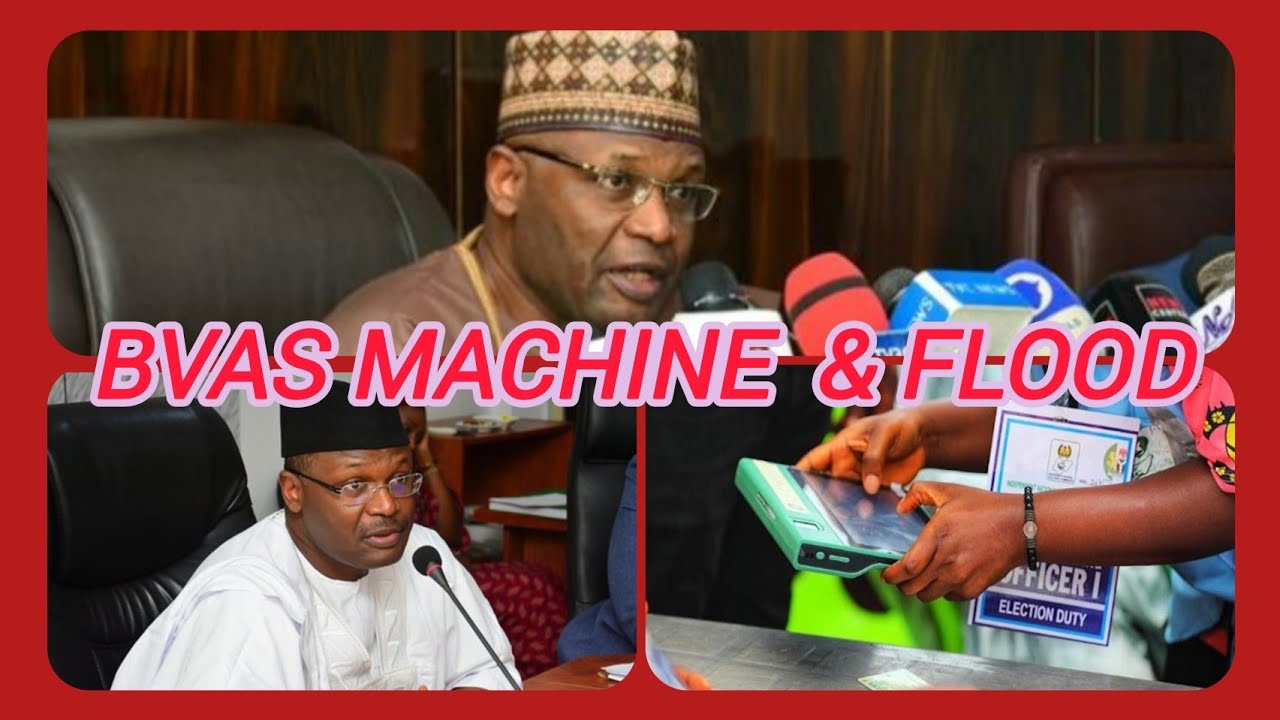 BREAKING NEWS: EDO STATE ELECTION- BVAS MACHINES CARRIED AWAY BY FLOOD- INEC CHAIRMAN, PROF. MAHMOUD