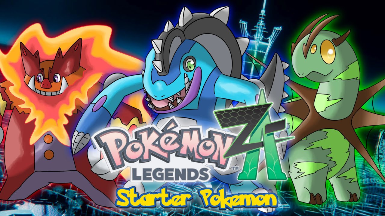 Predicting POKÉMON Legends ZA STARTER EVOLUTIONS