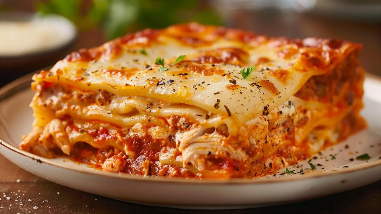 Chicken Lasagna Recipe &bull; How To Make Lasagna &bull; Chicken Lasagne Recipe &bull; Chicken Recipes For Dinner