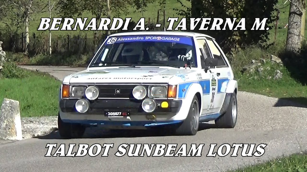5° RALLY LESSINIA 2023 | BERNARDI ALESSANDRO - TAVERNA MAURO | TALBOT SUNBEAM LOTUS | VIDEOCLIP