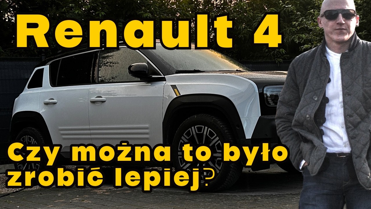 Renault 4 - czyli, nie b&oacute;jcie się elektryk&oacute;w. Mają mn&oacute;stwo zalet
