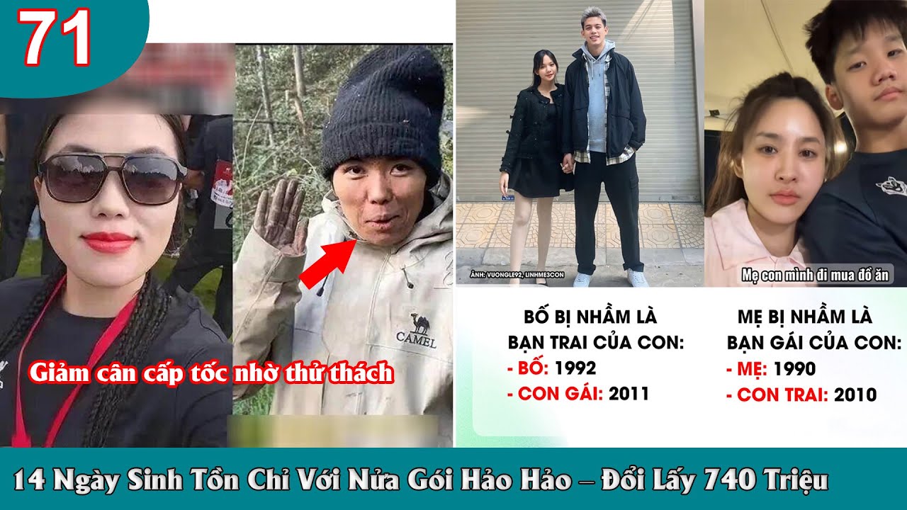Từ mì tôm đến triệu phú – hành trình sinh tồn 14 ngày của cô gái