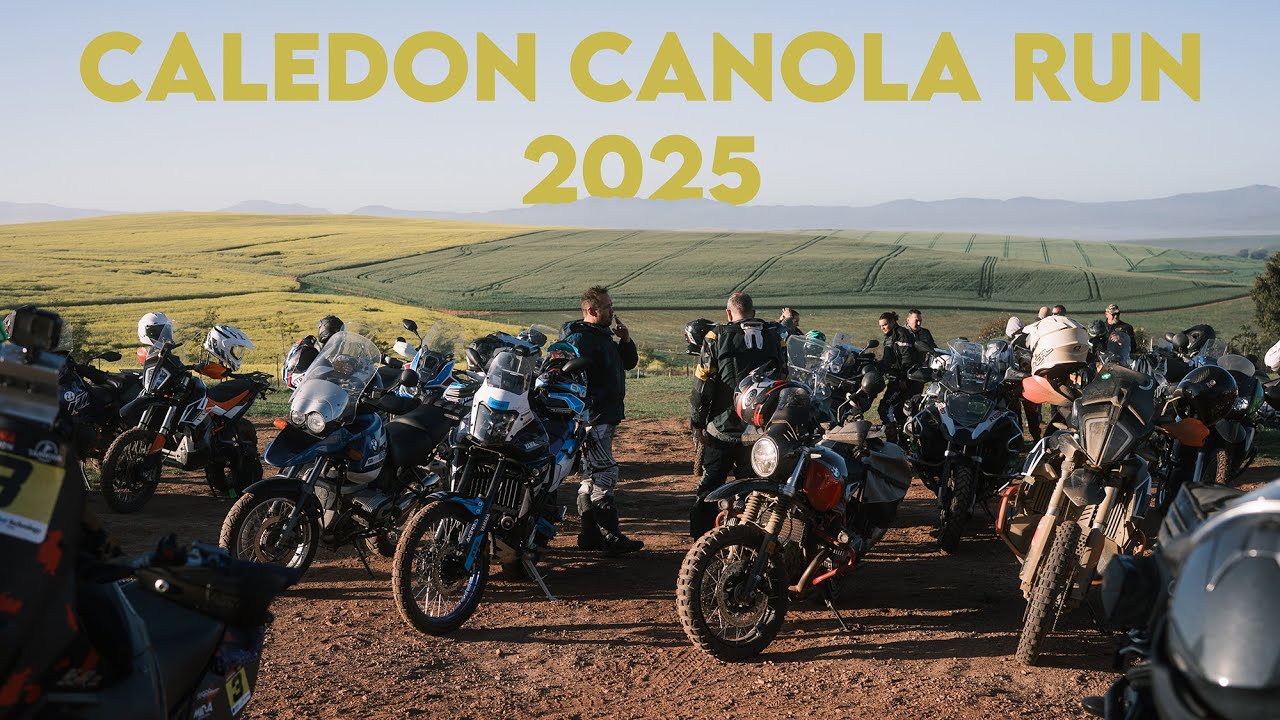 Caledon Canola Run 2025 | Off-Road Motorbike Adventure in South Africa