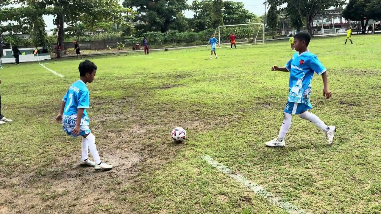 Pinisi Jr vs FSA turnamen pemuda pancasila u12 Babak 2