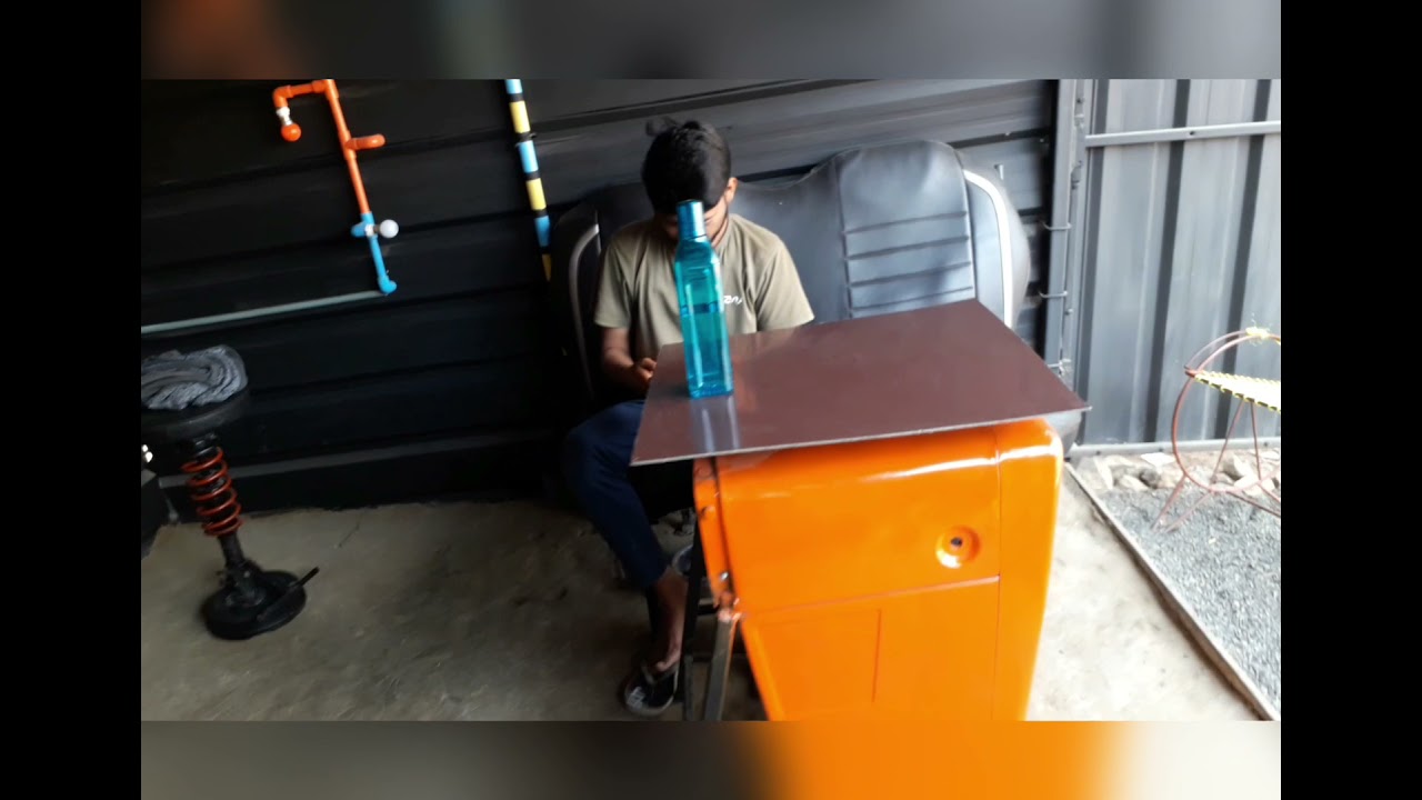 The Chai Garage Cafe | Kareli | Own Interior | Designed | Automotive Cafe | Tea Cafe