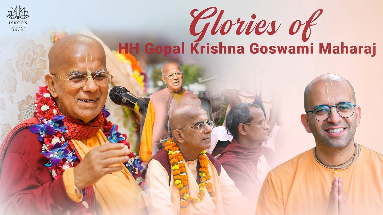 HG Amogh Lila Prabhu || HH Gopal Krishna Goswami Maharaj || ISKCON Dwarka || 21st April 2025