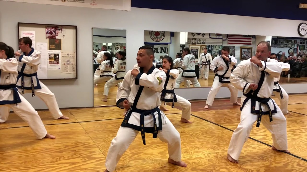 TANG SOO KARATE ACADEMY BLACK BELT TEST 3RD DAN AND HIGHER 040718
