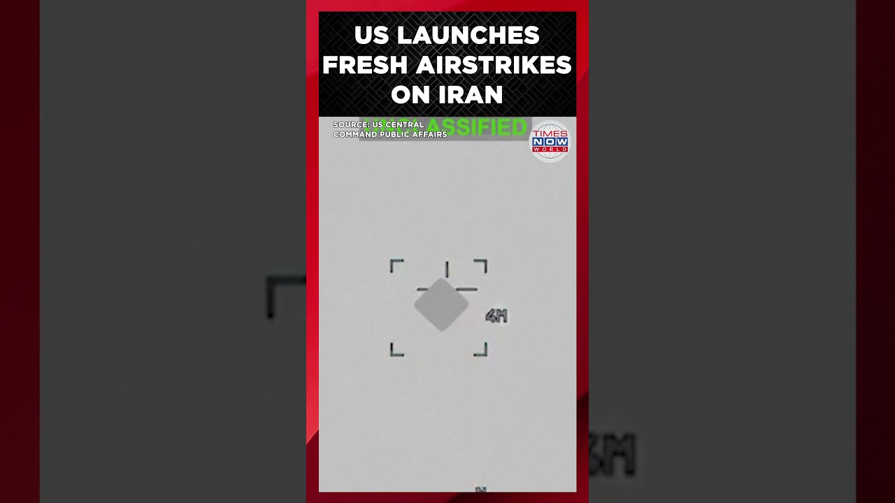 US Launches Fresh Airstrikes On Iran As Tanker Hit In Strait Of Hormuz | Times Now World
