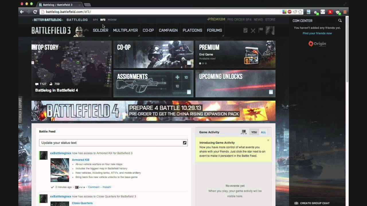 Battlelog Tutorial by Noobie_Nate