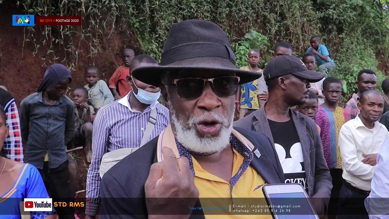 Bukavu la belle vidéo 02RMS 2021, Mot d'un  Notable du kivu  Marcellin Cishambo sur la nationale N°5