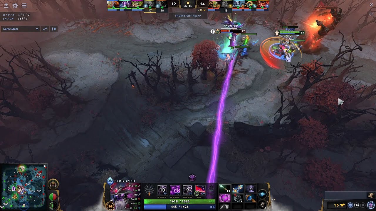 the Longest Aether Remnant in Dota 2