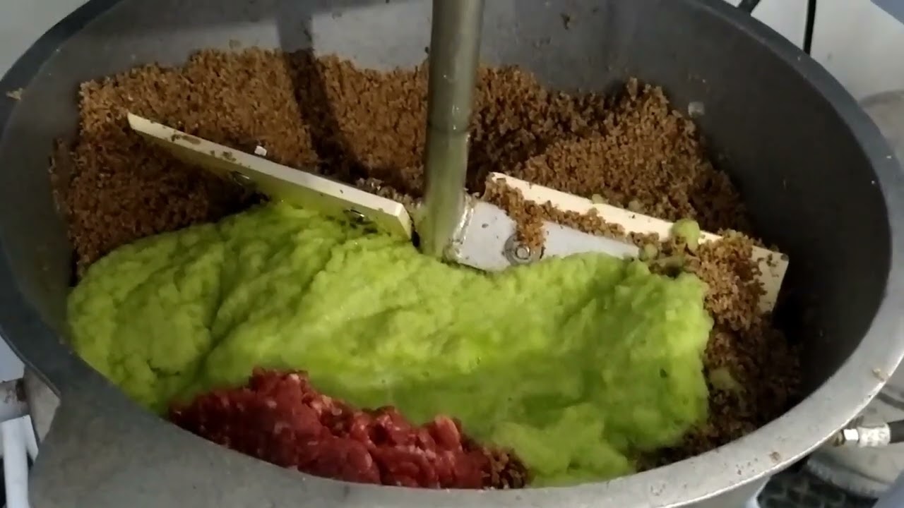Receita de kibe na modeladora 