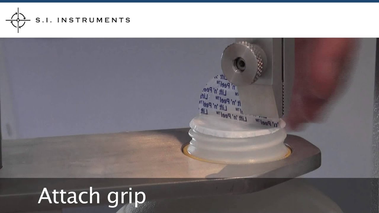 Peel force testing in the dairy industry