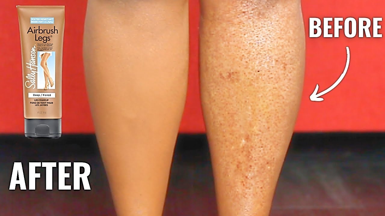 How To Cover STRAWBERRY LEGS with MAKEUP | How To Get FLAWLESS LEGS This Summer