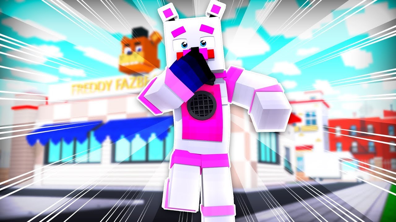 Funtime Freddy Plays Simon Says ?! | Minecraft FNAF Roleplay