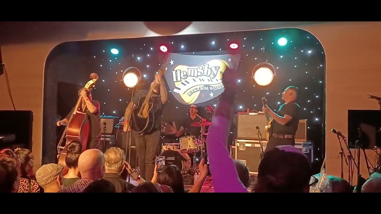 CM Wolf and The Backbones live, Hemsby Rock n Roll Weekender #70 2025