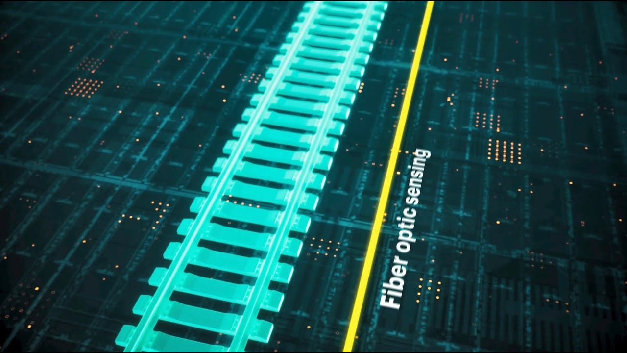 Sensonic railway monitoring with fiber optic sensing