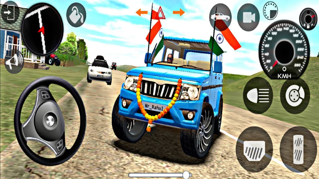 || Indian Cars Simulator - 3D Modified Mahindra Bolero Driving Video Part:-26 Android Game Play ||