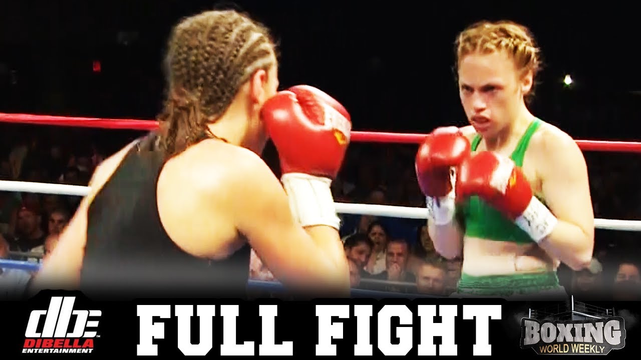 HEATHER HARDY vs. MIKAYLA NEBEL | FULL FIGHT | BOXING WORLD WEEKLY