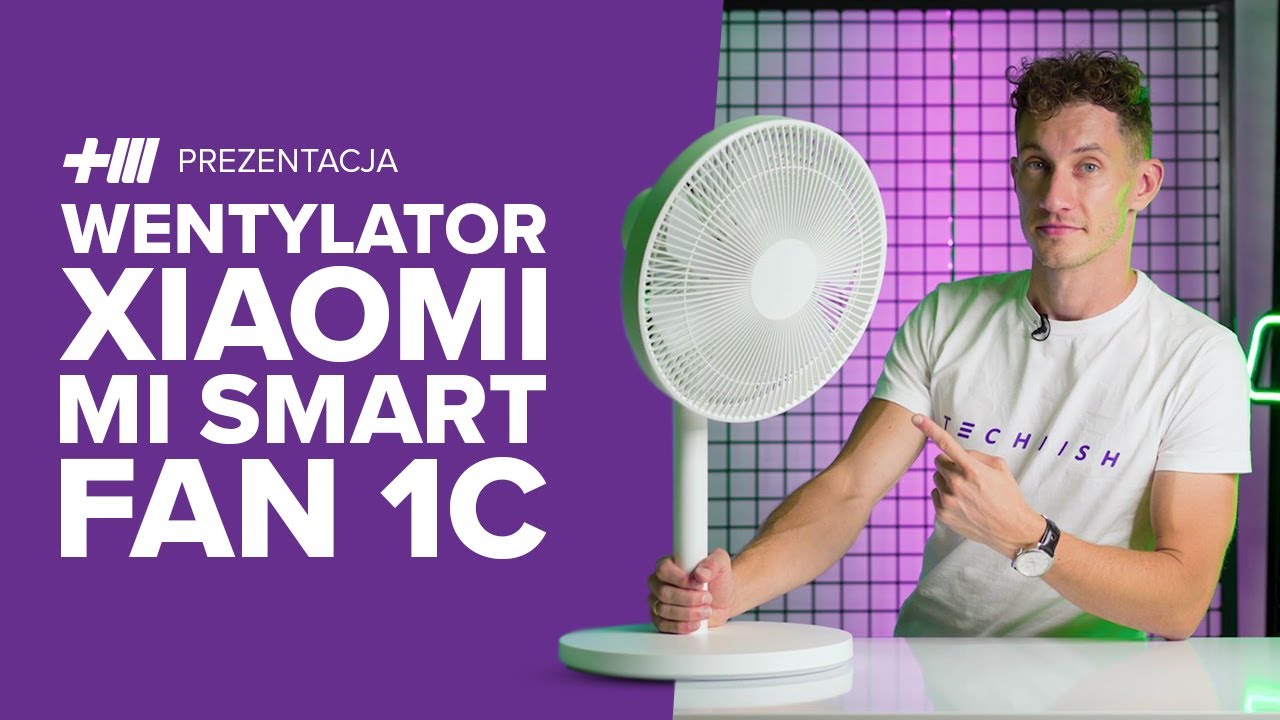 Xiaomi Mi Smart Standing Fan 1C - Inteligentny wentylator podłogowy i biurkowy w jednym! 💨
