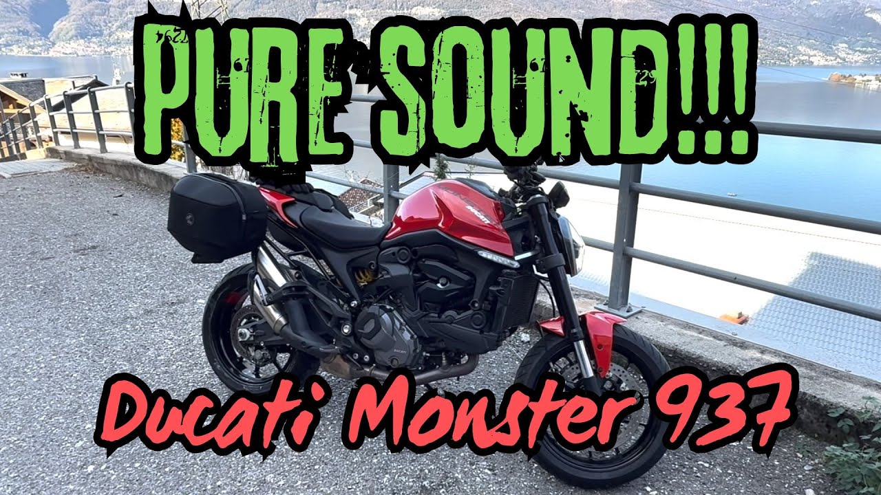 Pure Sound Ride | Ducati Monster 937 · Solo carretera y motor