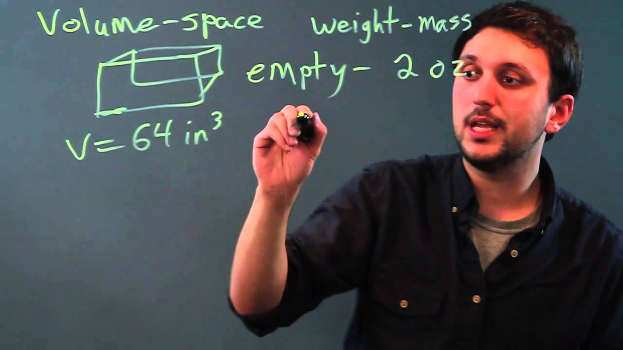 How to Determine if Something Is a Measurement of Volume or Weight?