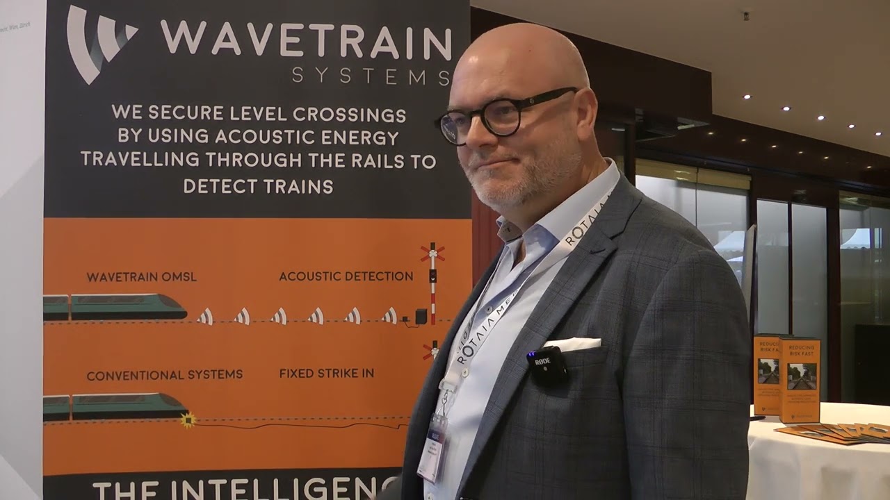 BUSINESS TALK 11: PER M&Ouml;RLIN, WAVETRAIN SYSTEMS, ON LEVEL CROSSING PROTECTION. COLOGNE 16.5.2024