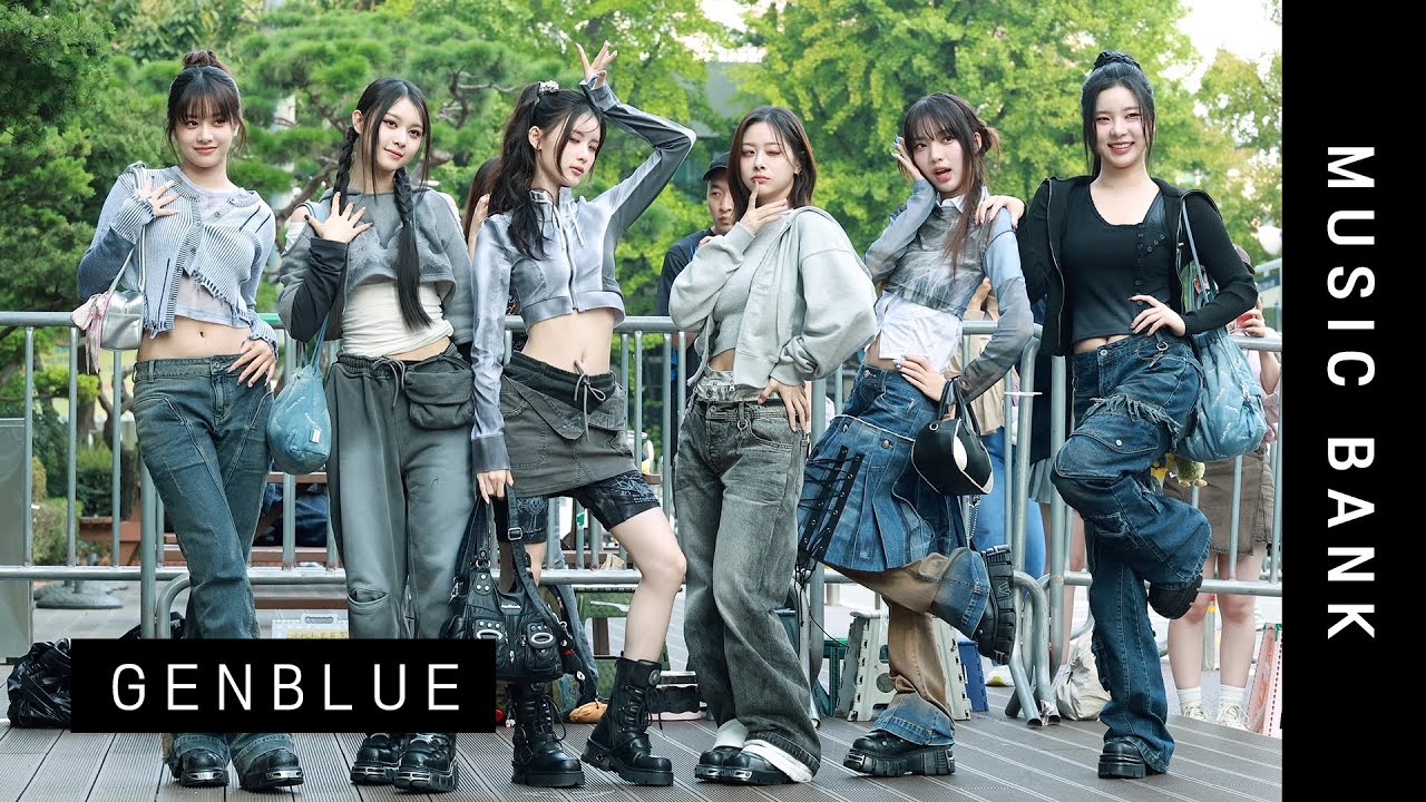 젠블루(GENBLUE) 뮤직뱅크 출근길, 존재 자체가 반짝반짝 | GENBLUE Music Bank [4K]
