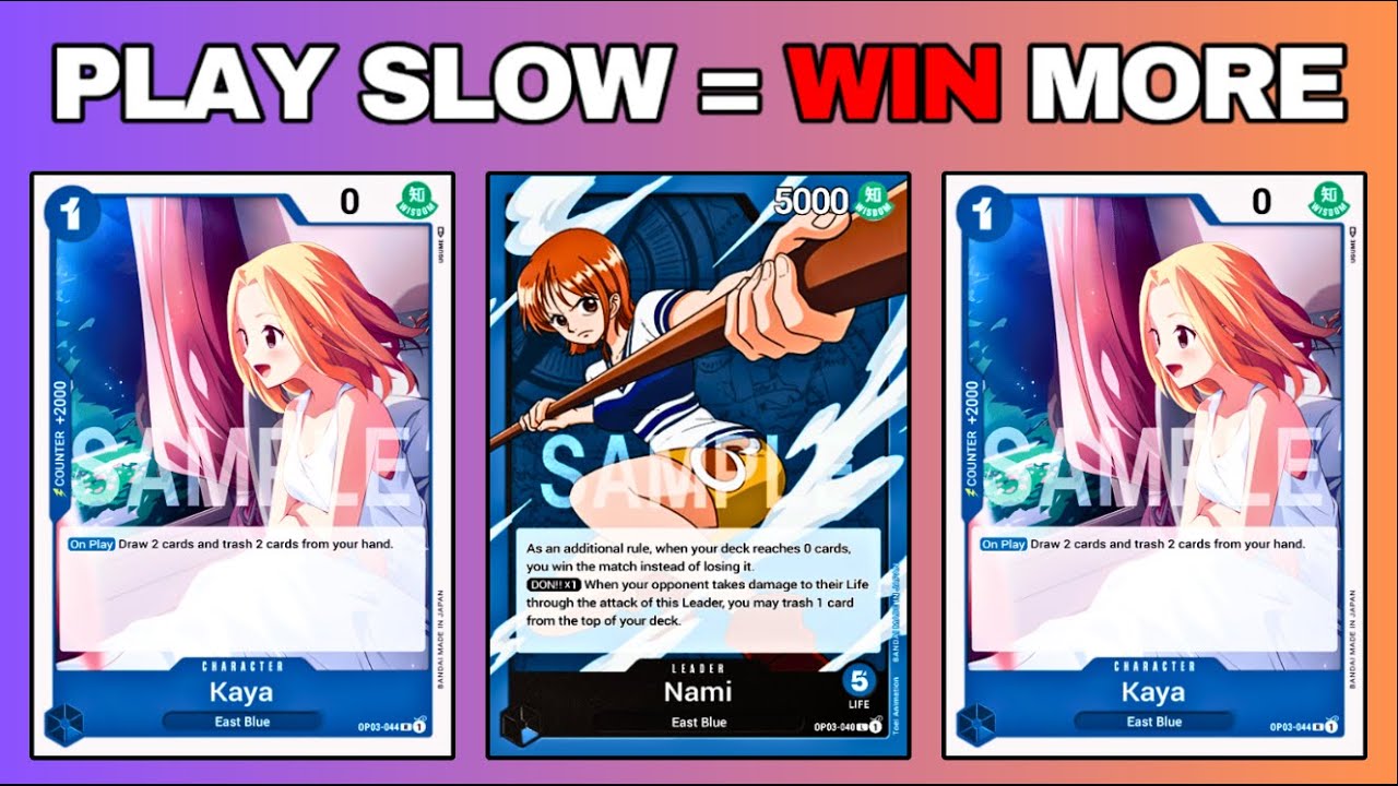 Play Your Kaya's Later & Win More Games In OP09!? | Blue Nami Mill | OPTCG Sim