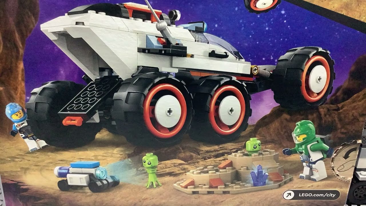 Lego City Space: Space Explorer Rover and Alien Life 60431 set