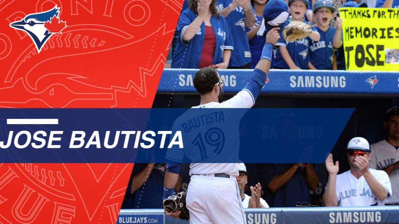Jose Bautista's best moments from time with the Blue Jays