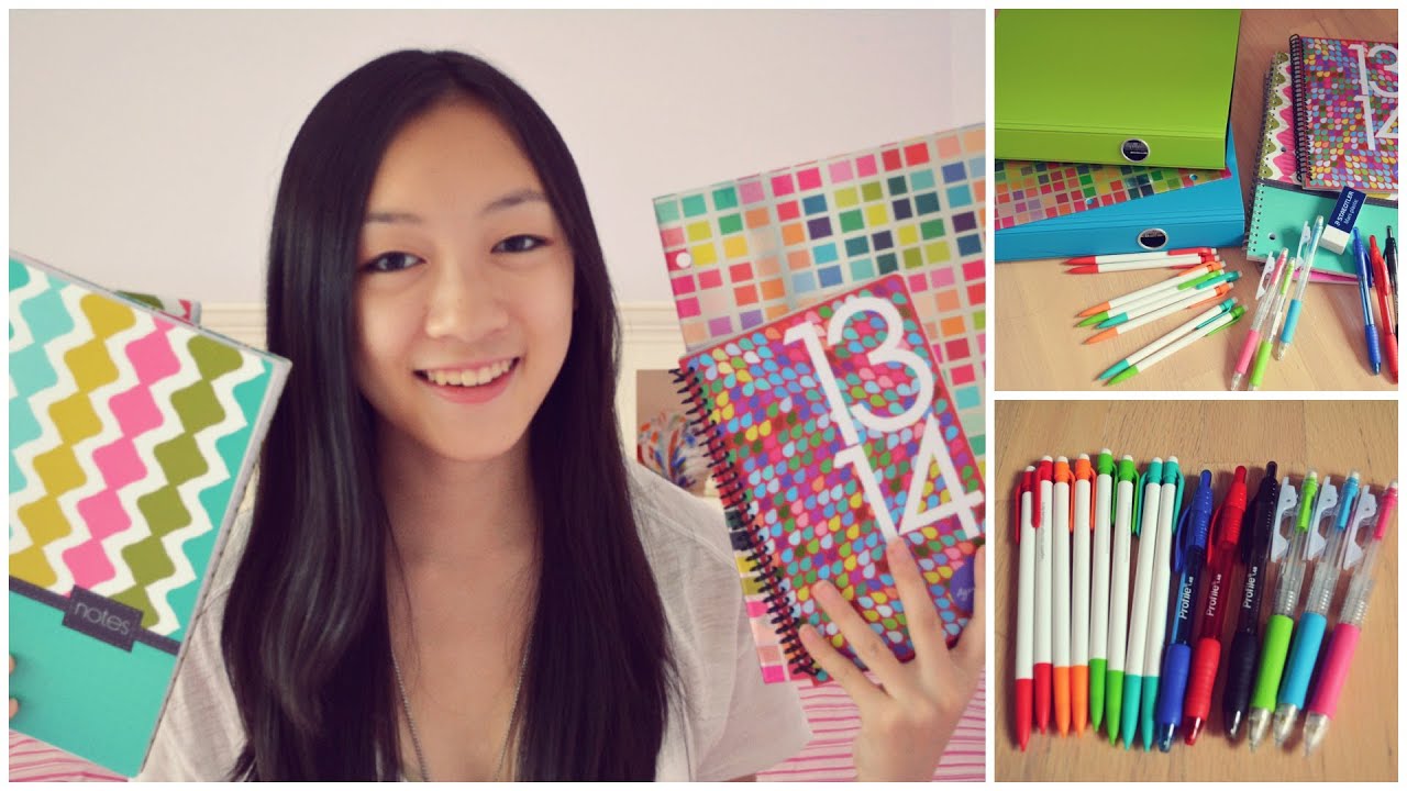 Back to School Supplies Haul! 2013