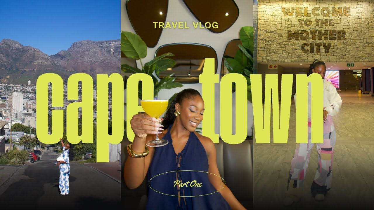 Cape Town Travel vlog, Pt 1- One dream city ticked off my list ✅