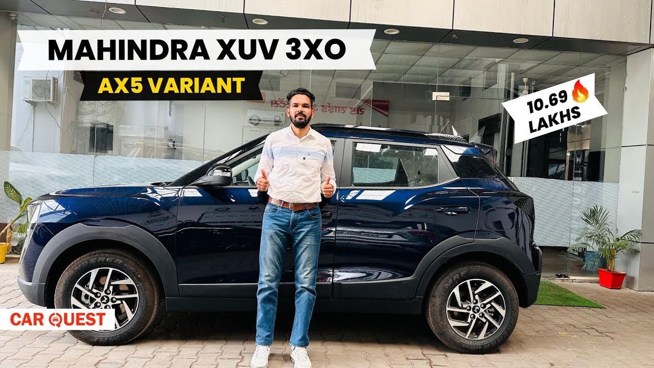 2024 Mahindra XUV 3XO AX5 Walkaround | Car Quest