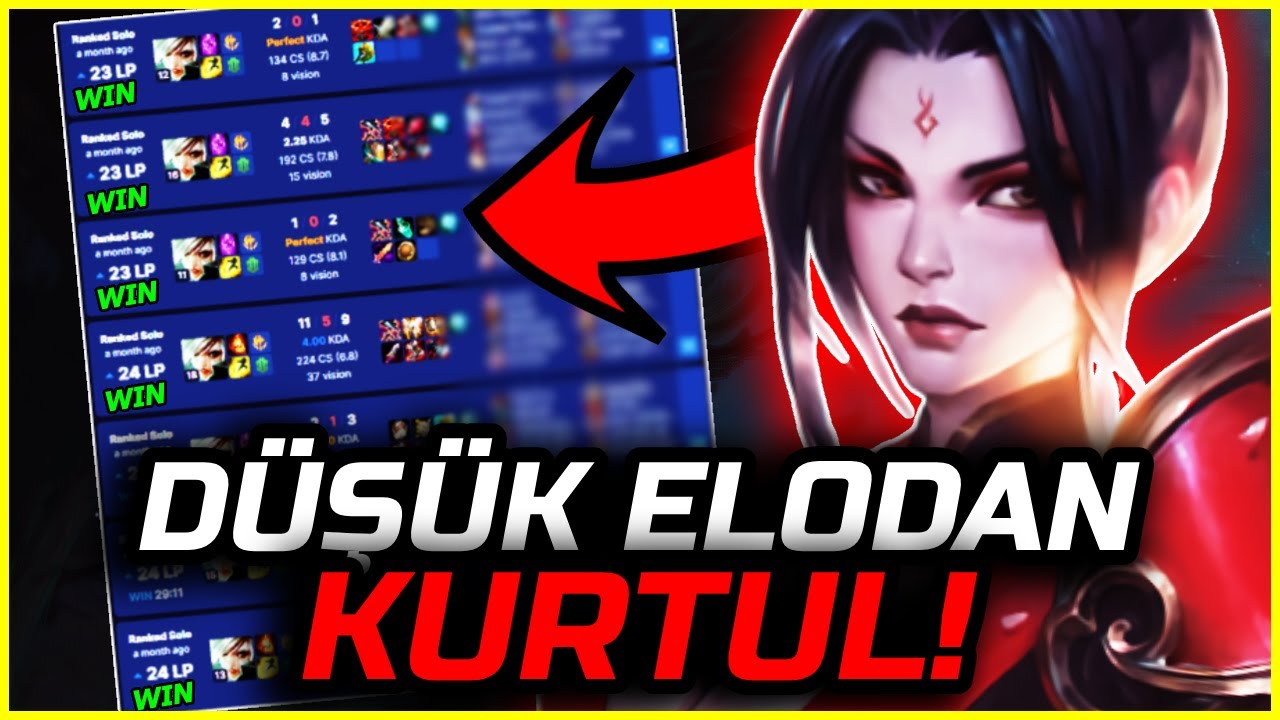 DÜŞÜK ELODAN NASIL HIZLI ÇIKARSIN? | TOP LANE RIVEN ÖĞRETİCİ
