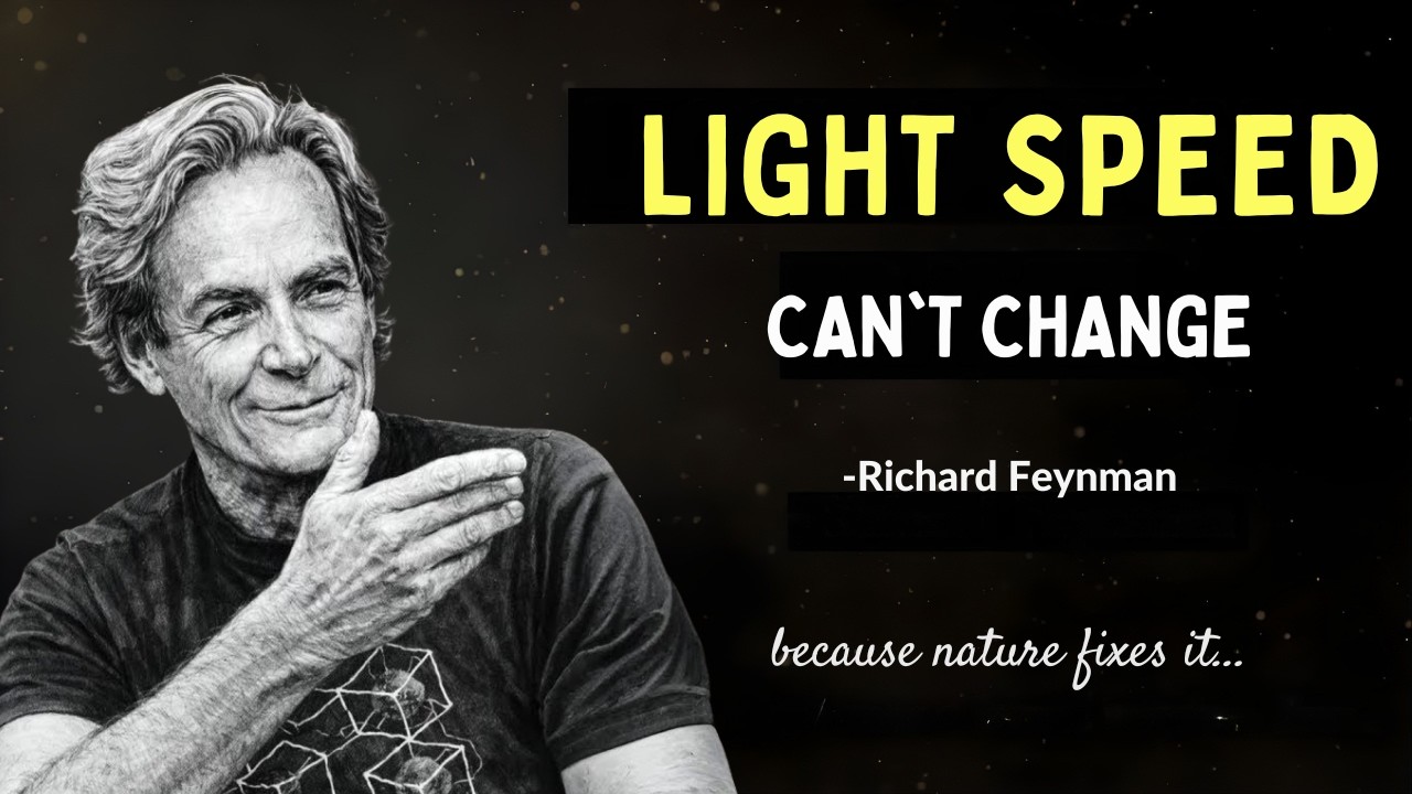 Richard Feynman: Why It’s Physically IMPOSSIBLE for the Speed of Light to Change