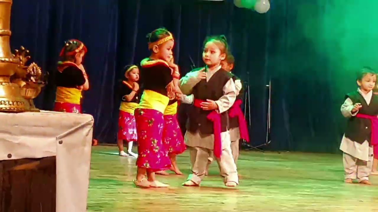 reyansh stage performance Part 11 # 1st performance in stage # shemrock kids wonderland# enjoying !!