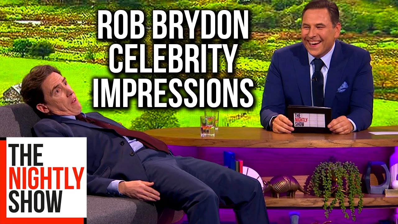 Rob Brydon's Celebrity Impressions Are Amazing | The Nightly Show