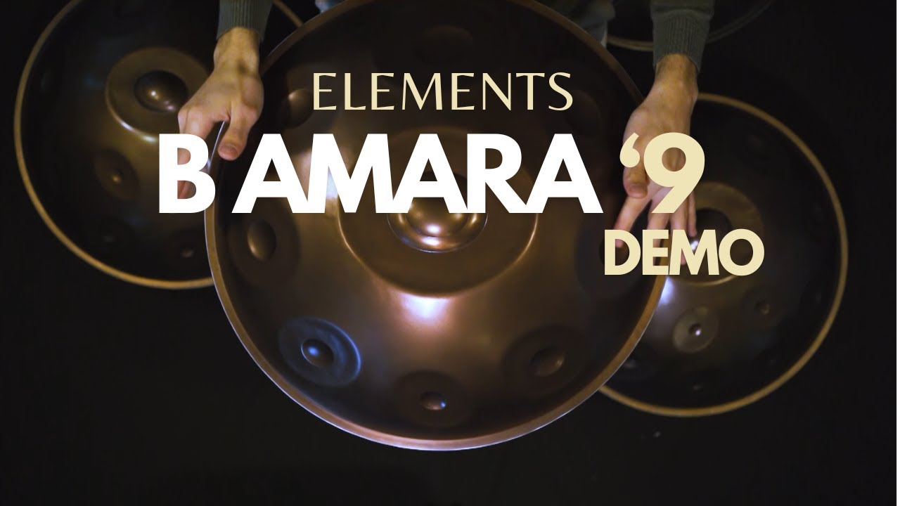 B2 Amara '9 Handpan Demo | Elements | For Sale