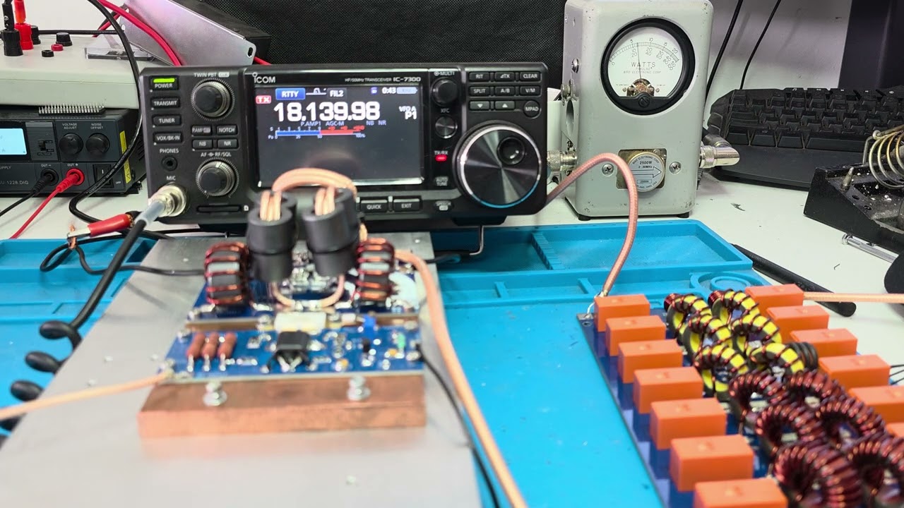 ART700 HF/6M 600W Linear amplifier board