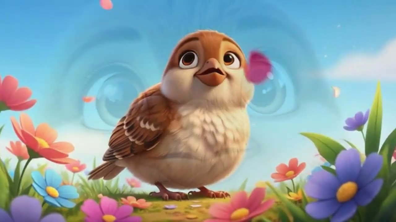 O Pequeno Pardal e o Amor de Deus 🐦💛 | História Infantil Cristã para Crianças