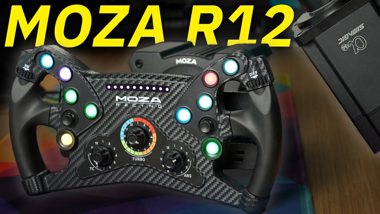 Das Problem der Moza R12 ist .... | Moza R12 & KS Lenkrad Testbericht