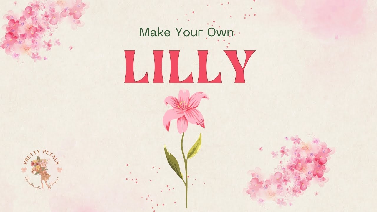 DIY Pipe Cleaner Lily  | Easy Craft Flower Tutorial