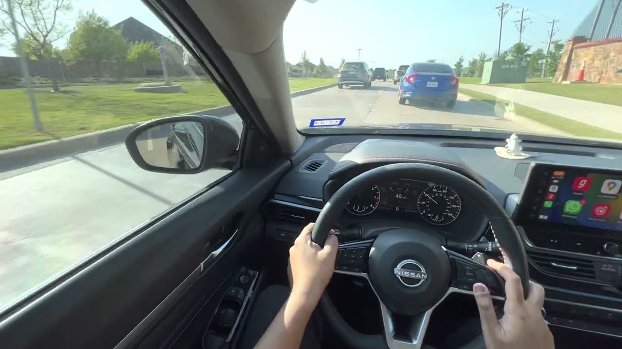 Nissan Altima SR Premium | POV Drive | City Driving | Spirited Driving | Smoked a Honda Civic | 2023