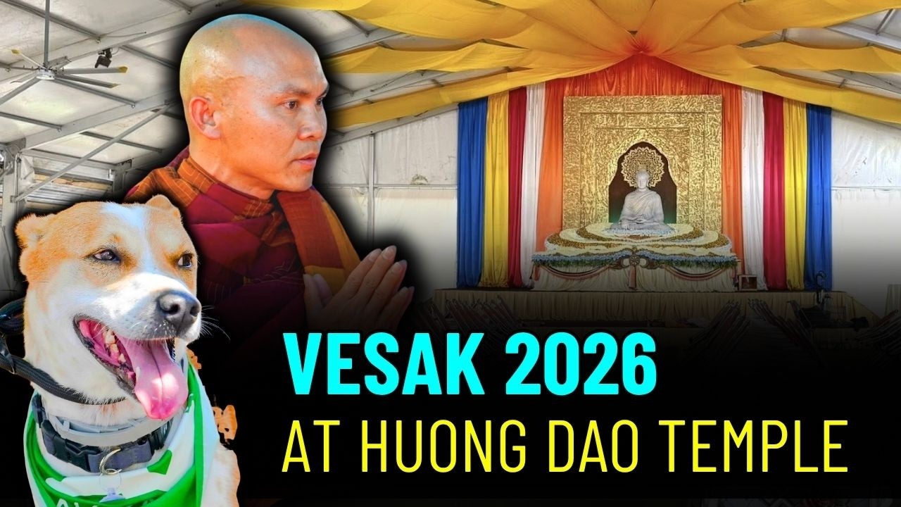 🔴 LIVE: The Sacred Buddha Relic Procession &mdash; Vesak 2026 at Huong Dao Temple
